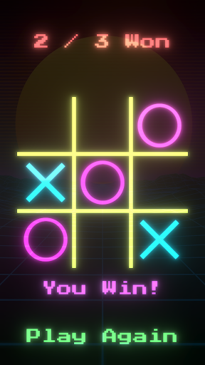 Android application Tic Tac Toe screenshort