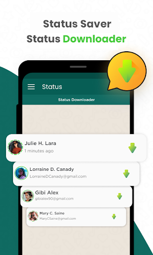 Android application Status Saver for WhatsApp screenshort