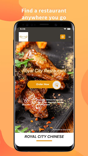 Android application Royal City Chinese Restaurant screenshort