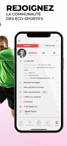 Sporteed - Articles de sports screenshot