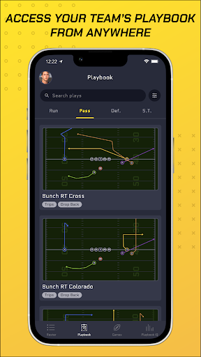 Android application Team Nation screenshort