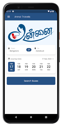 Annai Travels - Bus Tickets Screen 2