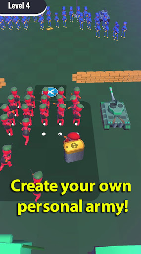Android application Personal Army: War Battle screenshort