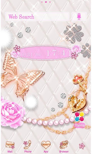 Android application Cute Wallpaper Princess White screenshort