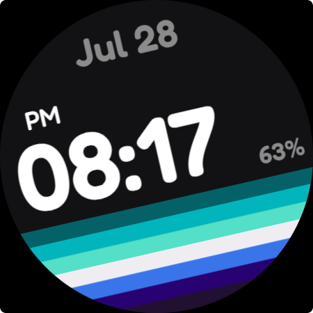 Simple Queer Watch Face