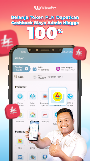 Android application WIJAYA PAY screenshort