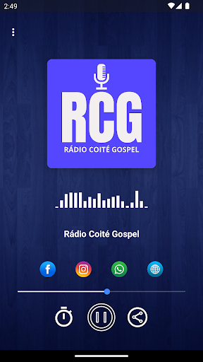 Android application Rádio Coité Gospel screenshort