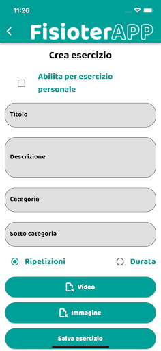 FisioterApp Screen 3