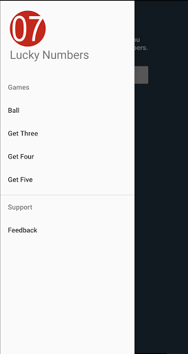 Lucky Numbers Screen 3