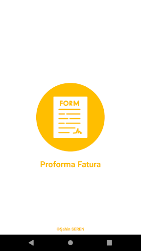 Proforma Fatura