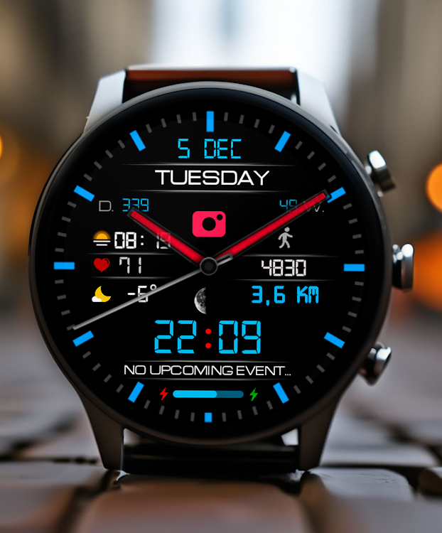 Classic LCD V3 watch face - New - (Android)