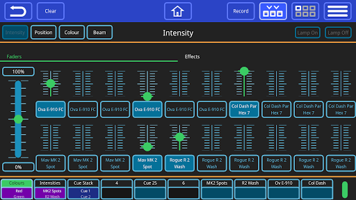 QuickQ Remote Control Screen 2