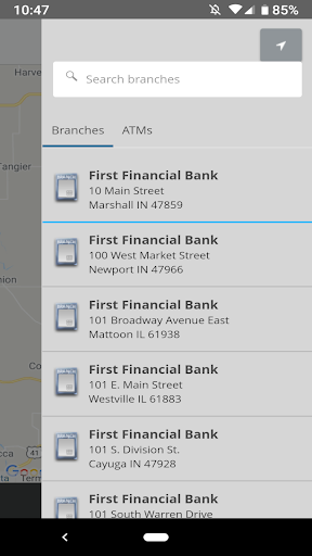 First Financial Bank Business Screen 2