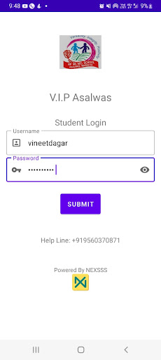 Android application V.I.P Asalwas screenshort