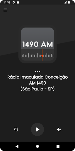 Android application Rádio Imaculada AM 1490 screenshort