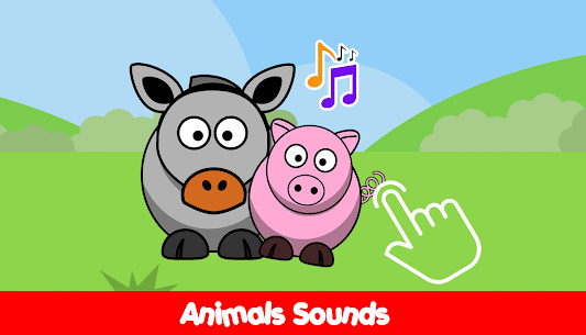 Infant piano with farm animals 4