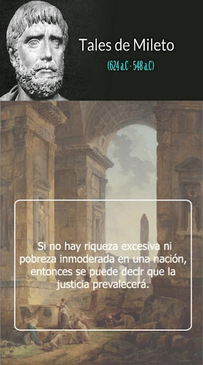 Tales de Mileto frases