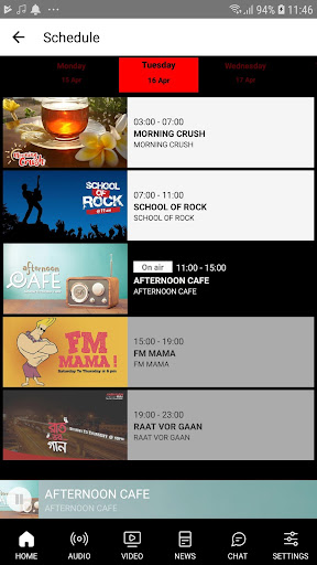 Radio Today Screen 3
