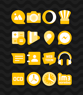 Light Yellow - Icon Pack Screenshot