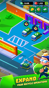 Idle Recycle MOD APK (Unlimited Money/STATION BUILD) 2