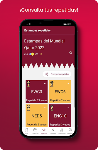 Estampas Mundial Qatar 2022
