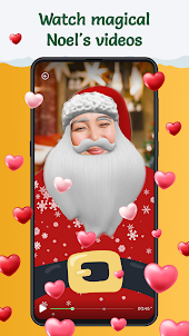 Santa Funny Face Filter