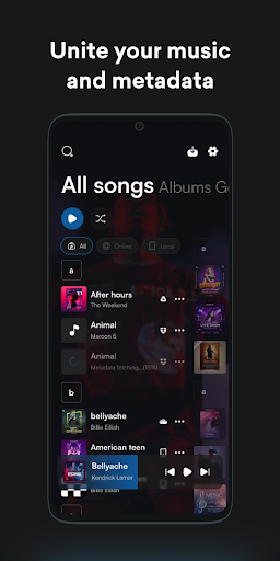 Android application InstaMusic screenshort
