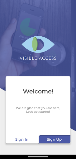 Android application Visible Access screenshort