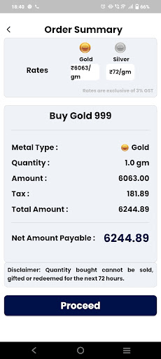 MANEPALLY DIGITAL GOLD Screen 2