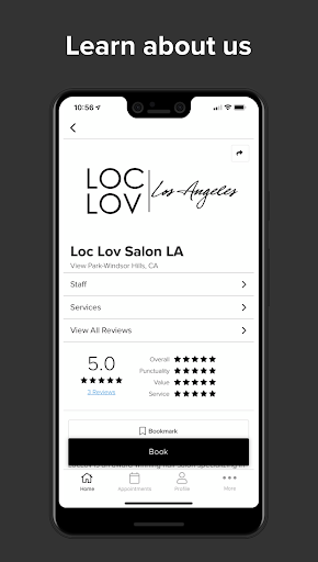 Loc Lov Salon Screen 2