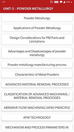 Manufacturing Science - 1