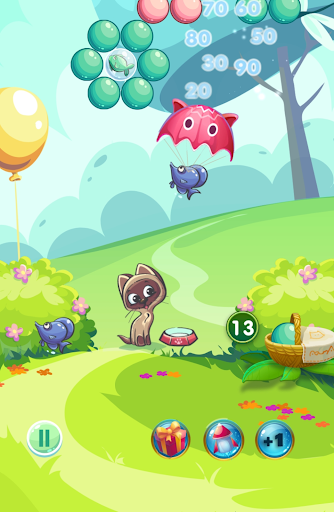 Bubble Shooter - Cats Picnic