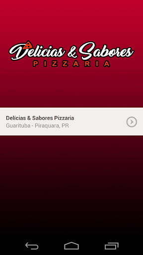 Delícias and Sabores Pizzaria