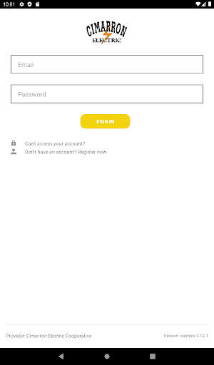 Screenshot of Cimarron Electric