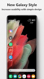 Launcher  Galaxy S21 Style Apk (2021) Free Download 1