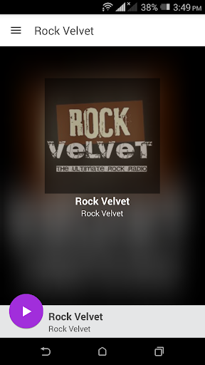 Android application Rock Velvet screenshort