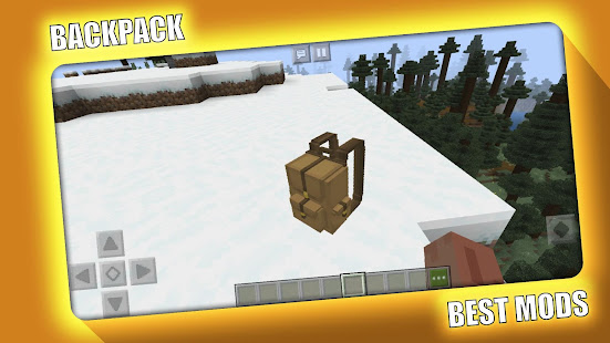 BackPack Mod for Minecraft PE - MCPE  Screenshots 4