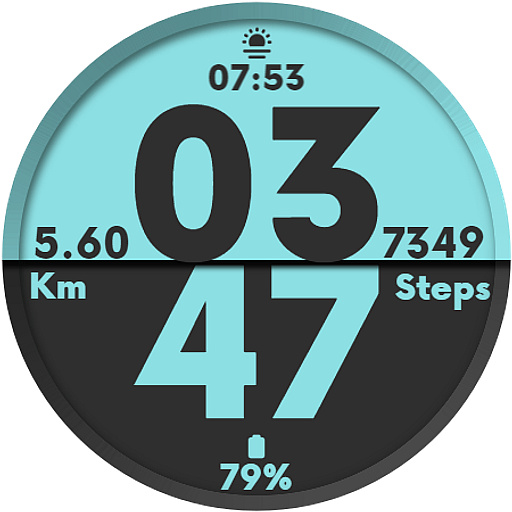 CC Clean 13 Watch Face