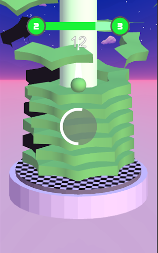 Helix Stack Ball Smash 3D