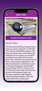 Garmin Forerunner series Guide