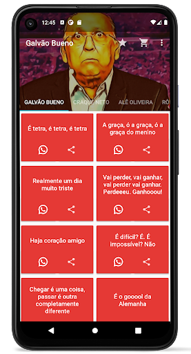 Android application FutSons FutSounds Sons TV Bras screenshort