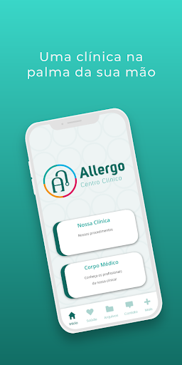 Android application ALLERGO CENTRO CLINICO screenshort