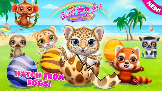 Sweet Baby Girl Summer Fun 2 - Sunny Makeover Game 7.0.1606 screenshots 1
