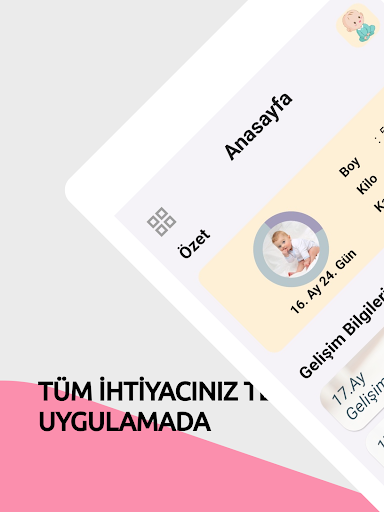 Bebek Gelişimi Takibi screenshot 16