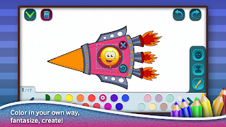 Game screenshot Fun coloring pages for kids hack