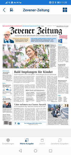 Zevener Zeitung Screen 2