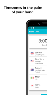 World Clock Pro APK- Timezones and City Infos Free Download 1