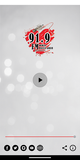 Android application Radio Amor 91.9 FM screenshort