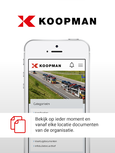 Android application COMTO - Koopman screenshort