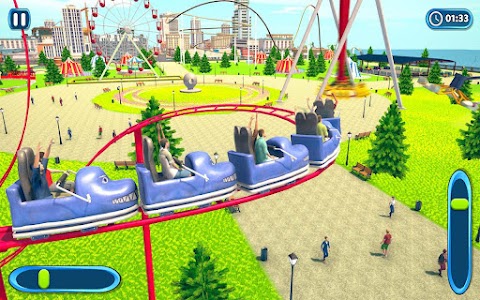Rollercoaster Theme Fun Park Unknown